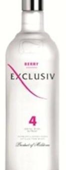 Exclusiv Vodka Berry 4 For Cheap