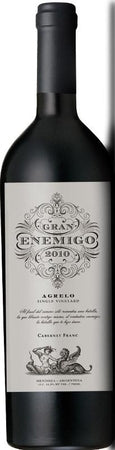 El Enemigo Cabernet Franc Gran Enemigo Agrelo 2010 Discount