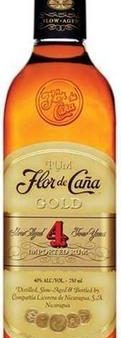 Flor de Cana Rum Anejo Oro 4 Year Sale