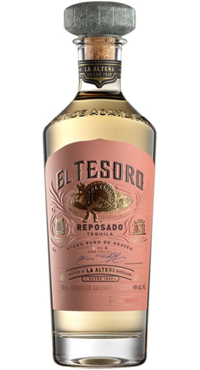 El Tesoro Tequila Reposado Hot on Sale