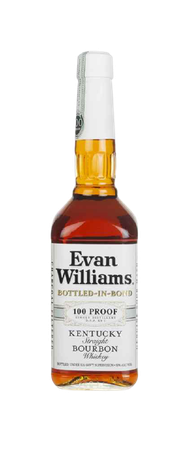 Evan Williams Bourbon Bottled in Bond White Label 100 Proof Online now