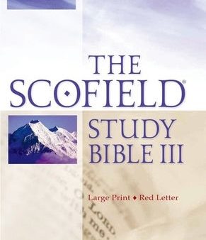 Scofield Study Bible III-NKJV-Large Print For Sale