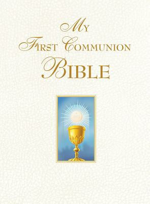 My First Communion Bible (White) For Cheap