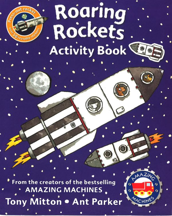 Amazing Machines: Roaring Rockets Activity Book on Sale