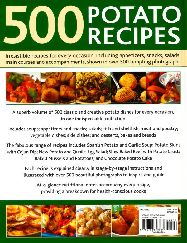 500 Potato Recipes Supply