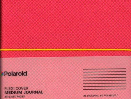 Polaroid Medium Flexi-Cover Journal - Pink Online Sale