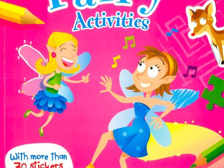 Fairy Activities: Fold Out Sticker Book Supply