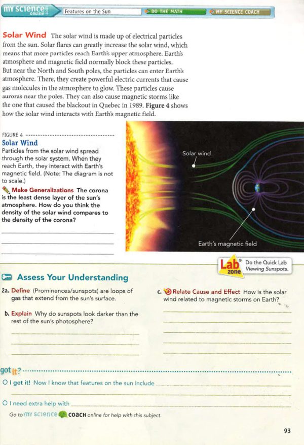 Middle Grade Science 2011 Astronomy And Space: Student Edition Discount