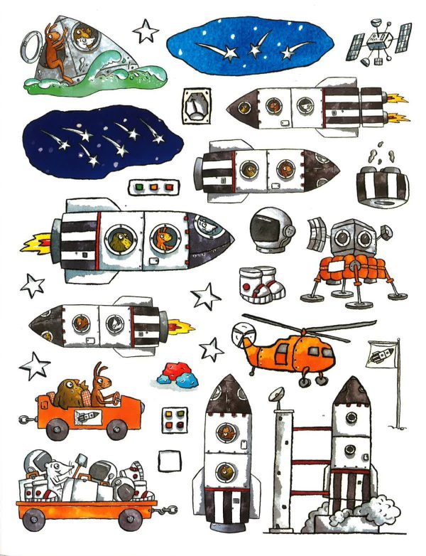 Amazing Machines: Roaring Rockets Activity Book on Sale